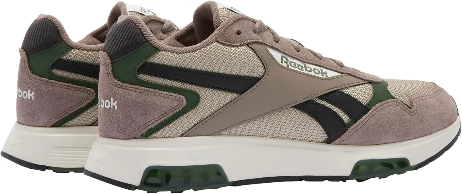 Кроссовки Reebok Unisex Glide DMX, черный/зеленый/серый — фото 3