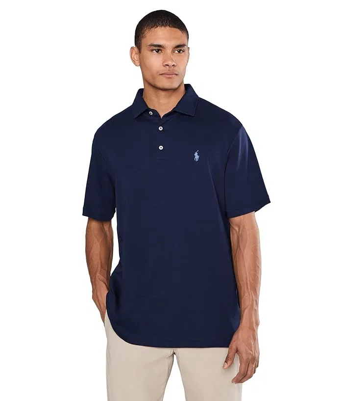 Поло Classic Fit хлопок Polo Ralph Lauren, Blue Heather