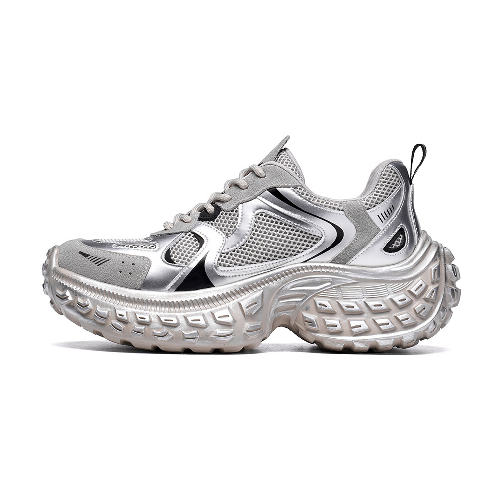 

Кроссовки унисекс с низким верхом Trumppipe, цвет Silver Gray