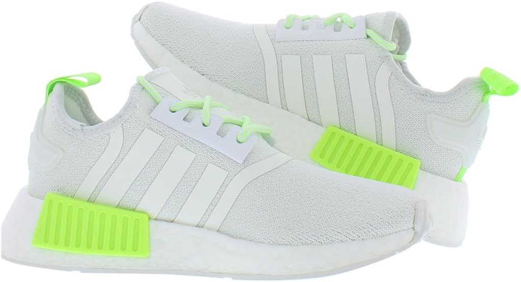 Кроссовки adidas NMDV3 для мальчиков, белый/зеленый — фото 3