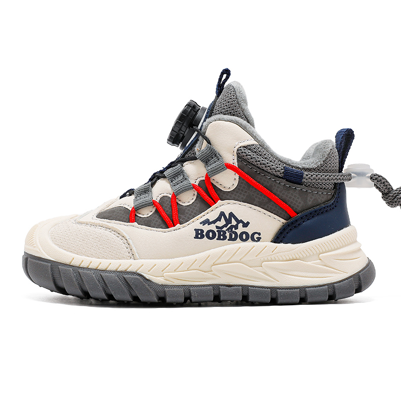 

Детская повседневная обувь для детей BOBDOG, серый/бежевый