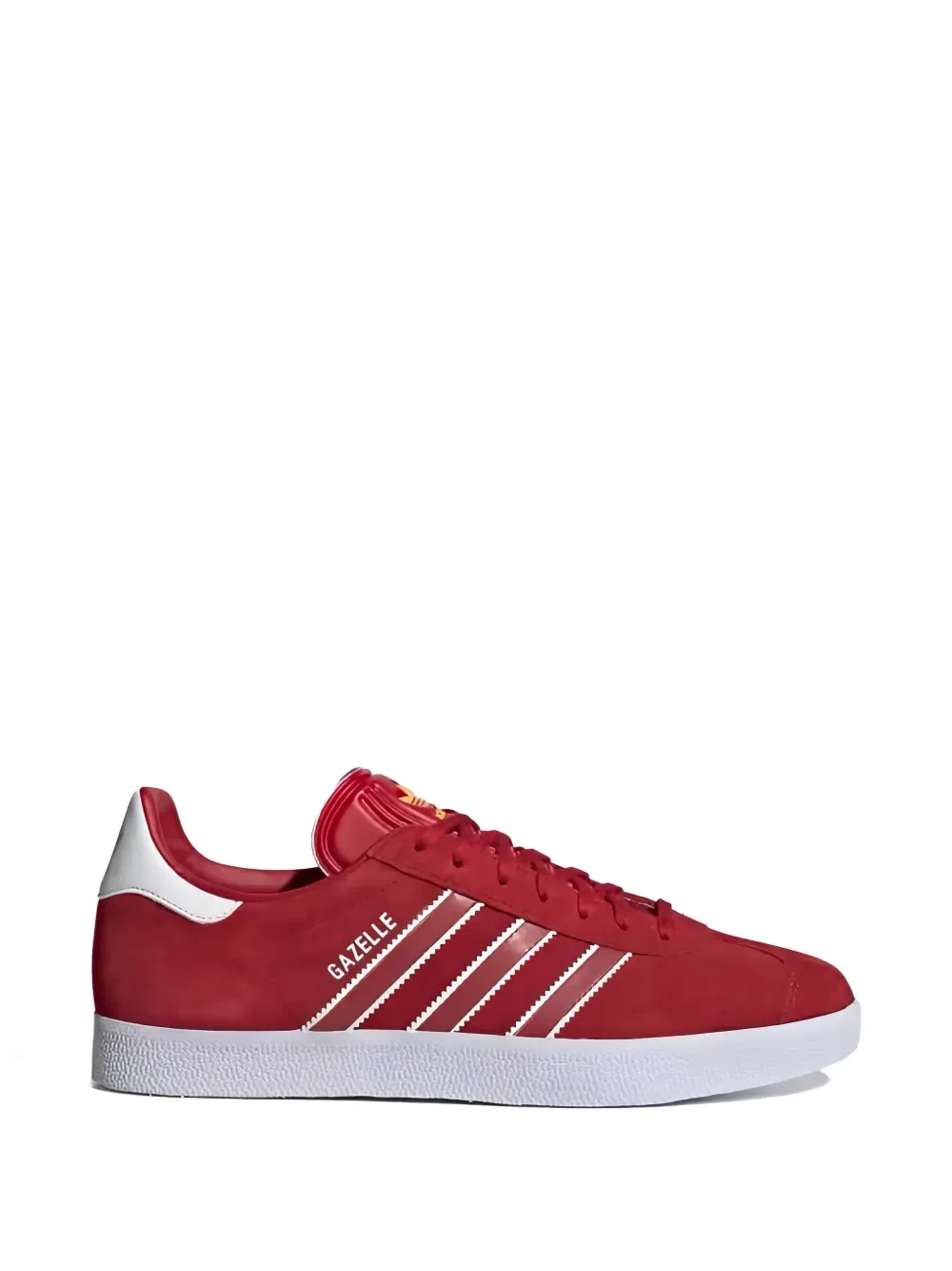 Полосатые кроссовки Gazelle Adidas, красный