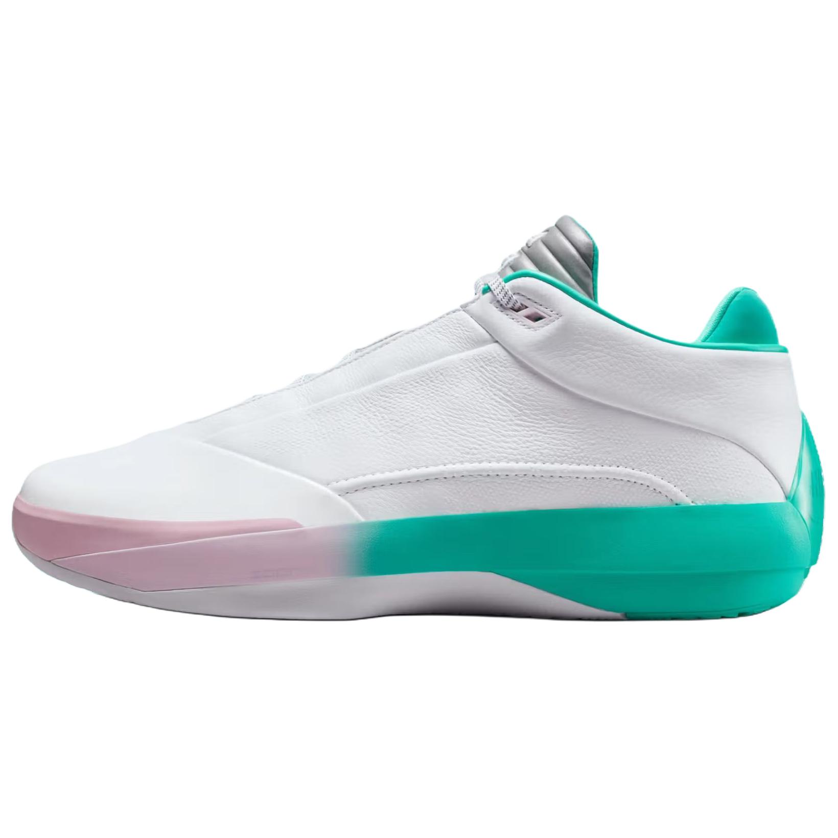 

Jordan Air 40 Дышащие низкие кроссовки в винтажном стиле для баскетбола унисекс бело-зеленые