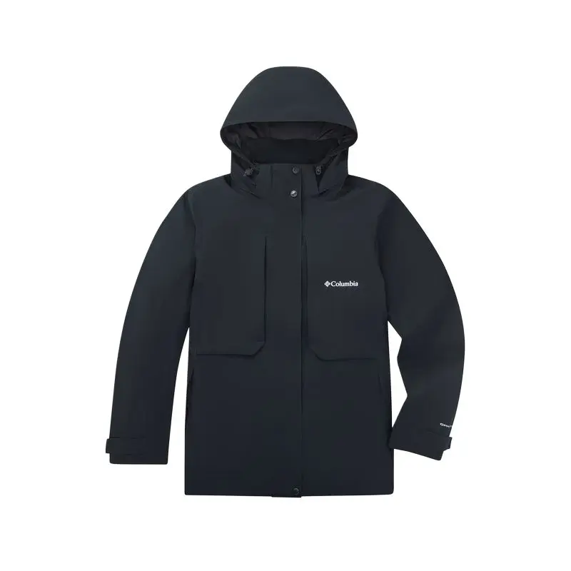 

Ветровка женская Outdoor Hiking Waterproof, Windproof, Breathable, Thermal, Heat Reflective Columbia, черный