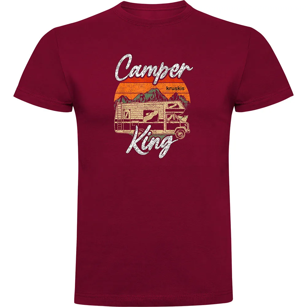 

Футболка с коротким рукавом Kruskis Camper King, красный