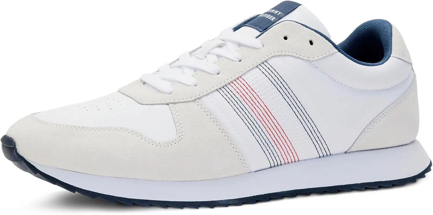 Мужские кроссовки Tommy Hilfiger Runner Evo Mix Stitch Sports Shoes, Stitic
