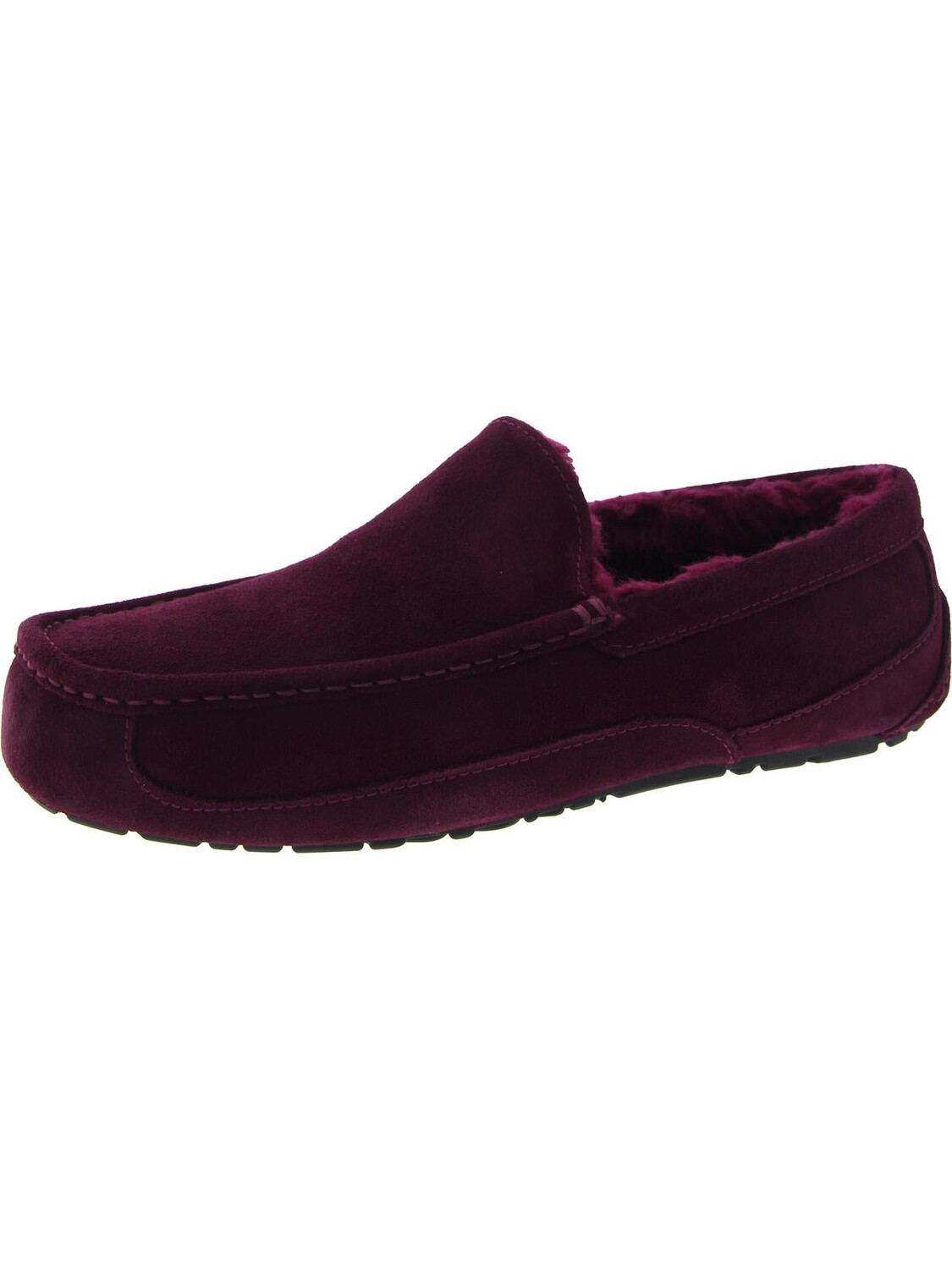

Мужские замшевые мокасины из овчины Ascot UGG, цвет Grape