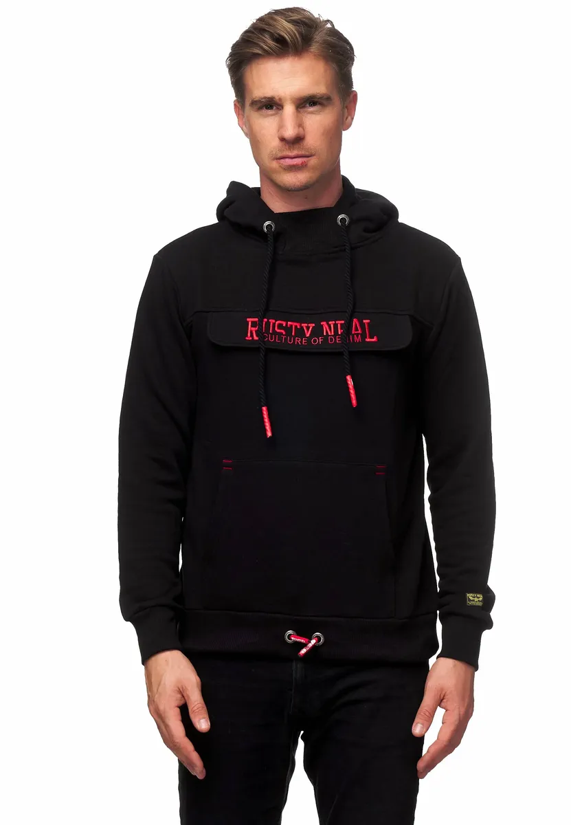 

Толстовка Rusty Neal с капюшоном "Hoodie" с капюшоном, красный