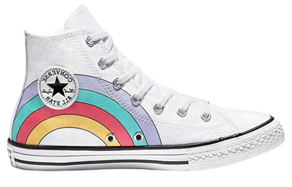 Кроссовки chuck taylor all star hi 'unicorn' Converse, белый — фото 2
