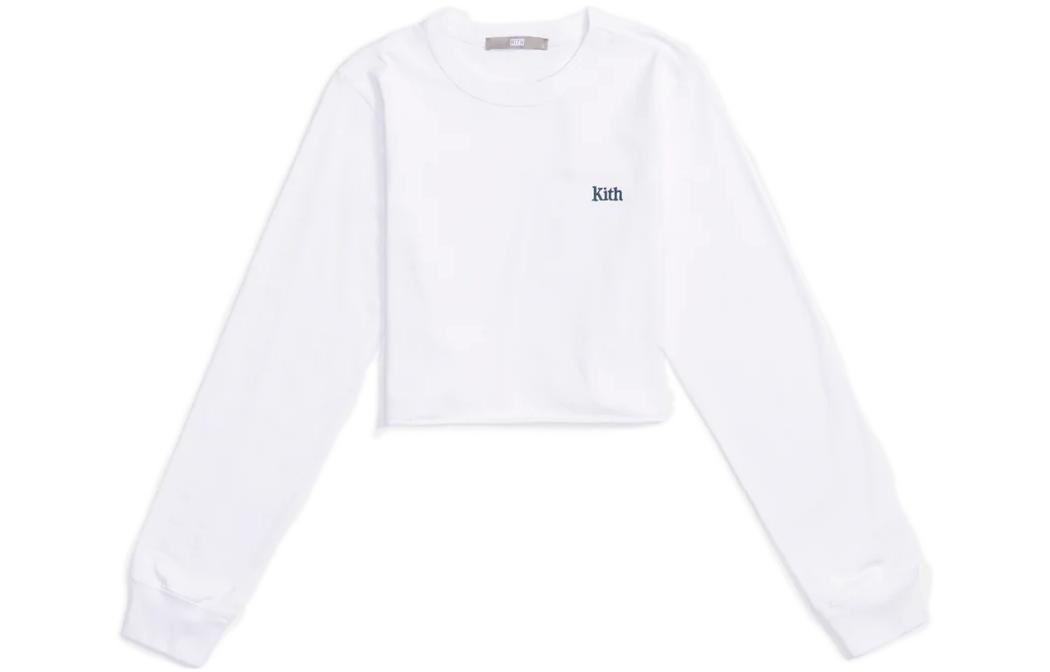 

KITH Лонгслив Women's Lucy Cropped Long Sleeve Ii 'White'