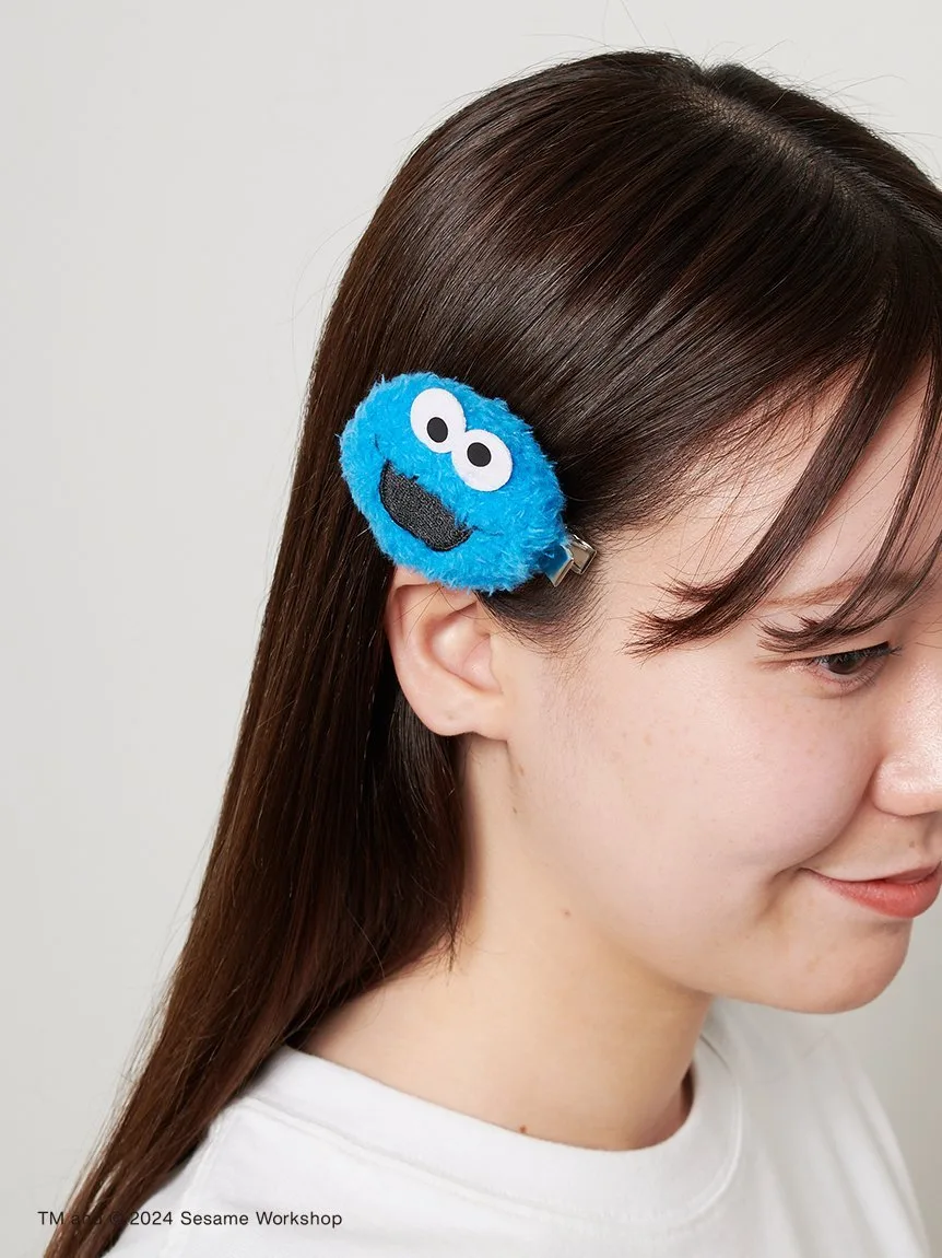 Заколка для волос в виде Коржика из «Улицы Сезам» Sesame Street Market, BLU[086] — фото 4