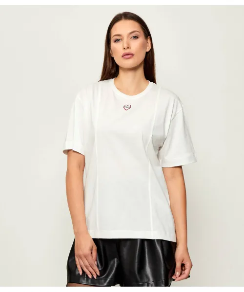 

Футболка с тортом Loose fit Pinko, белый