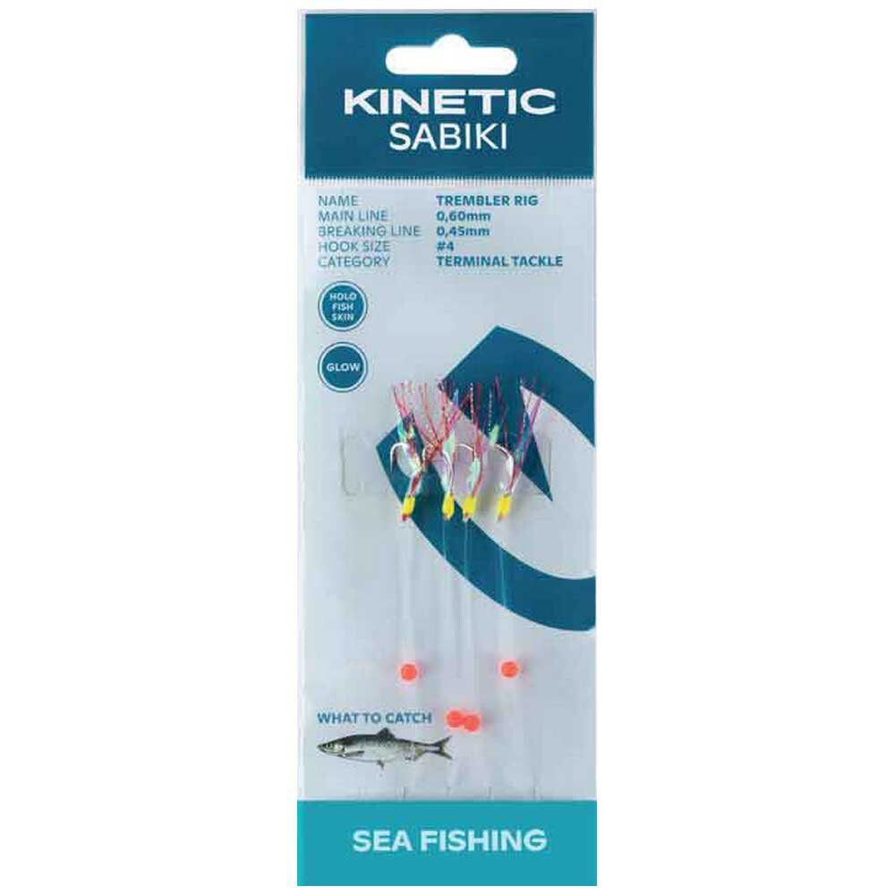 

Оснастки Kinetic Sabiki Trembler, прозрачный