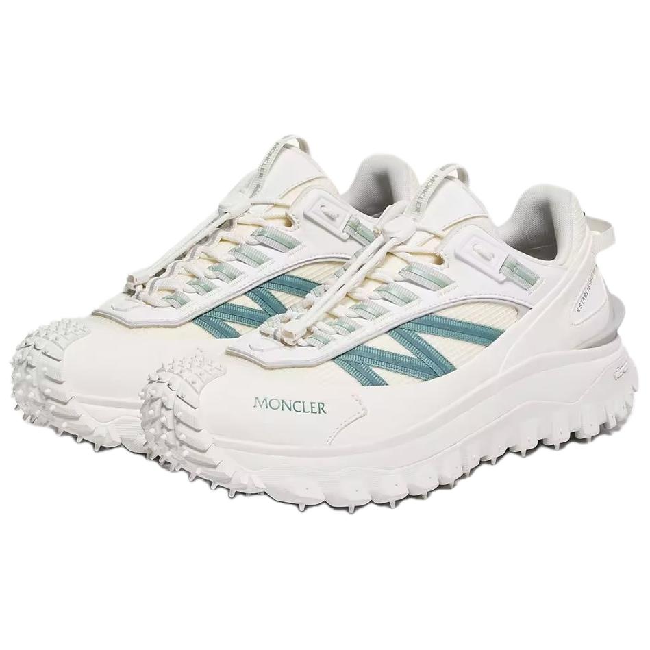 Moncler Trailgrip Low top Casual Shoes 4.5cm Women's White — фото 4