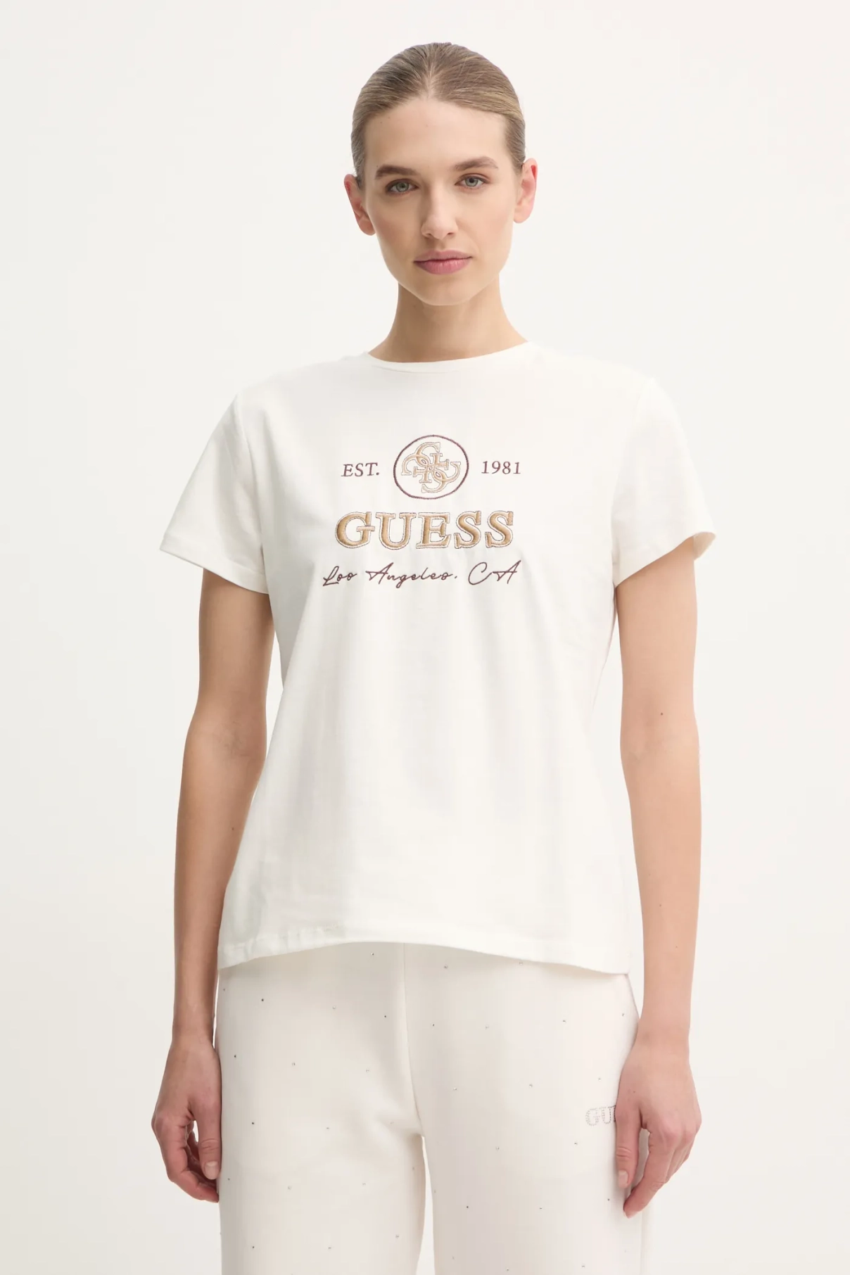

4G футболка Guess, бежевый