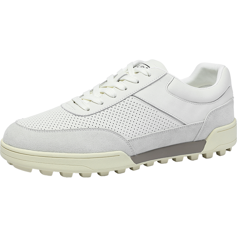 

Mulinsen Износостойкие дышащие низкие повседневные туфли, белые, мужские