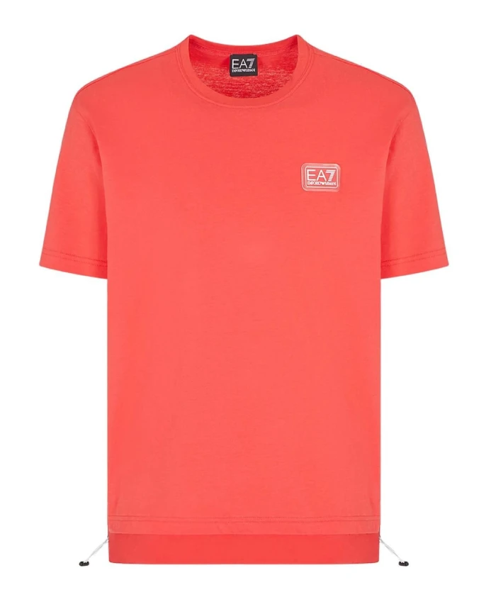 

Красная футболка с коротким рукавом 3rpt18pj02z1480 Emporio Armani Ea7, красный
