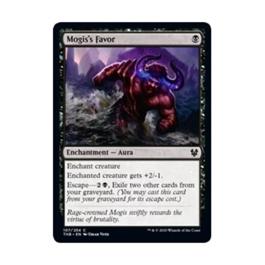 

CCG Благосклонность Могиса (клавиша C), MTG - Theros Beyond Death