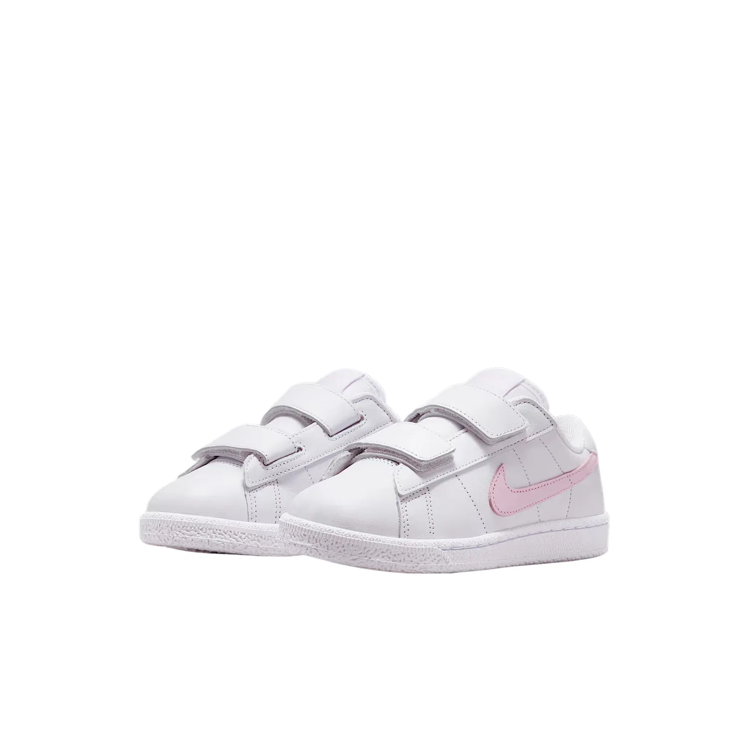 Кроссовки для скейтбординга Nike Tennis Classic Leather Low Top бело-розовые — фото 3