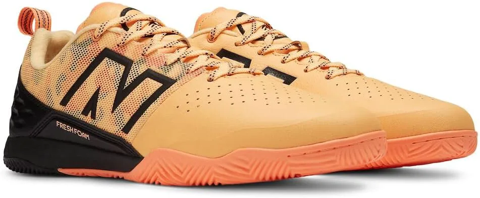 Футбольные бутсы New Balance Unisex-Adult Audazo Pro в V6, персик — фото 2