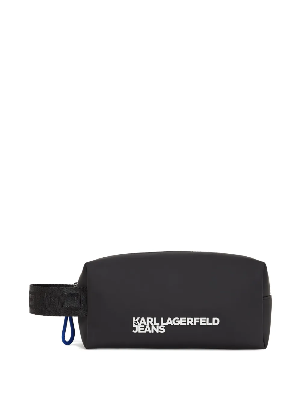 

Несессер с логотипом Karl Lagerfeld Jeans, черный