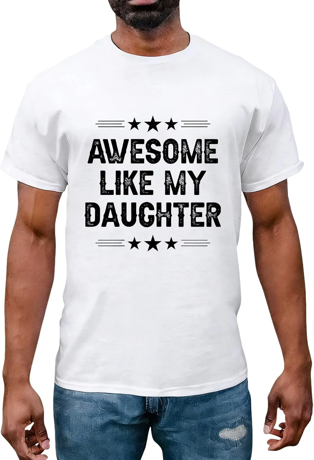 

Футболка HJINSUN с принтом "Awesome Like My Daughter" HJINGSUN