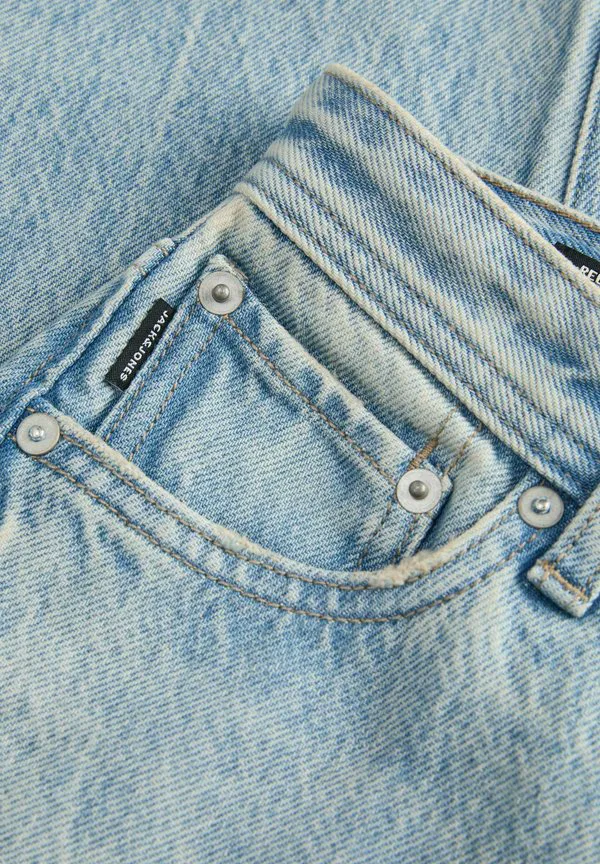 Оригинальные джинсы chris sbd jnr прямого кроя Jack & Jones Junior, Blue Denim — фото 4