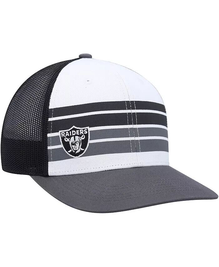 

Кепка Big Boys White, Charcoal Las Vegas Raiders Cove Trucker Snapback '47 Brand