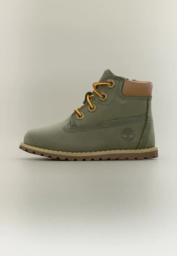 Ботинки Timberland Pokey Pine Mid Lace Zip Boot, лиственно-зеленый