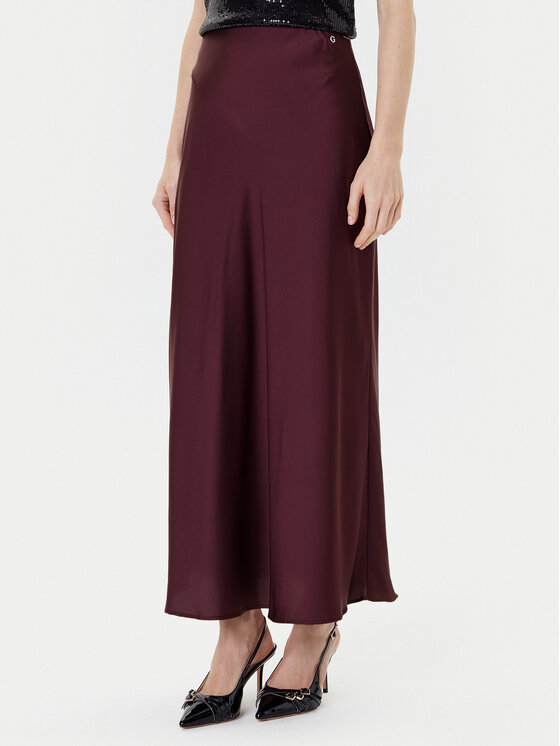 

Миди-юбка regular fit W5YD55 WF1T2 Guess, красный