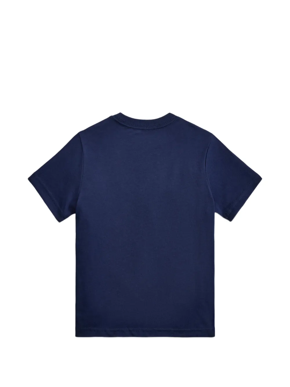 Футболка с принтом Polo Ralph Lauren Kids, синий — фото 2