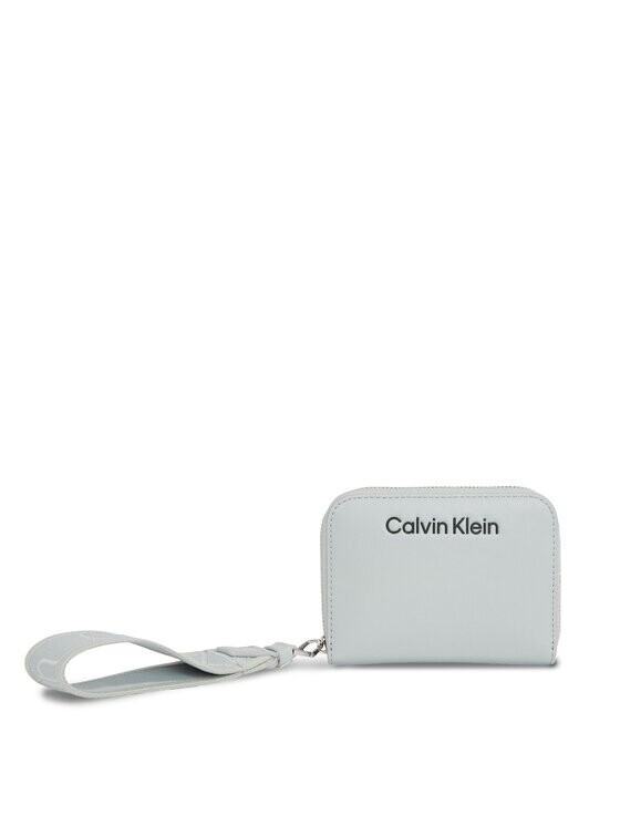 

Большой женский кошелек Calvin Klein, серый