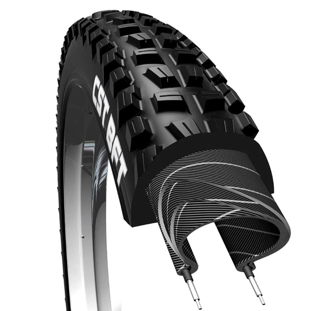 

Жесткая шина MTB CST Patrol Plus 60 TPI 27.5´´ x 2.80, черный