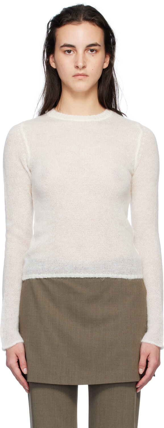 

Свитер Off-White Fine Champions Paloma Wool, белый