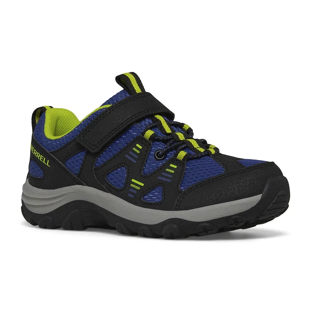 Кроссовки Merrell Trail ChaserMK267869, черные с синим рисунком, модель RHS8120