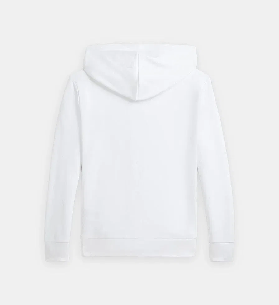 Хлопковая толстовка с капюшоном Polo Ralph Lauren, белый — фото 2