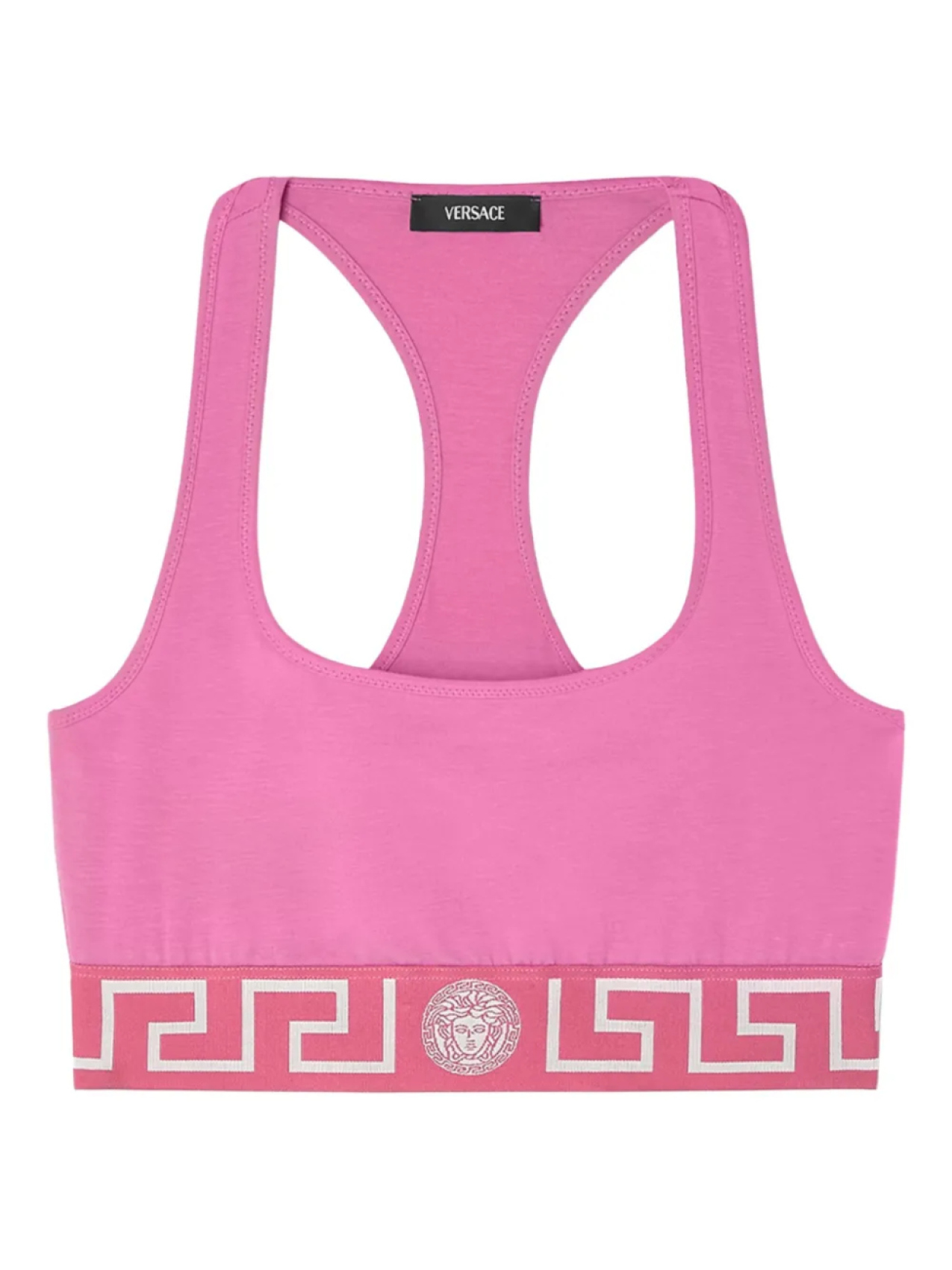 

Спортивный бюстгальтер Versace Greca-trim, розовый