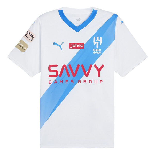

Спортивная футболка al hilal sfc neymar jr. away replica football jersey 'white' Puma, белый