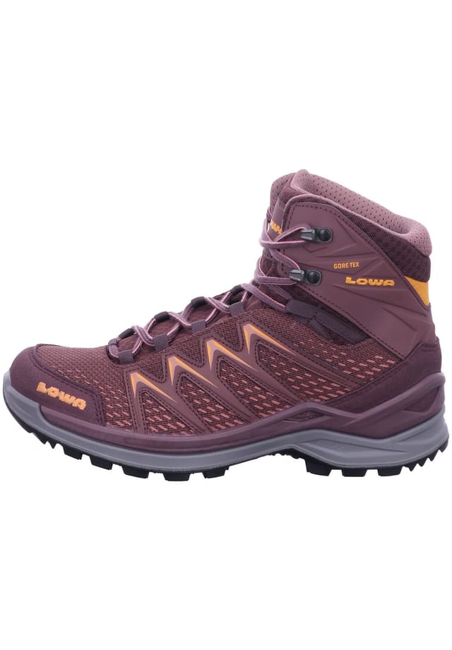Женские ботинки Lowa Innox Pro с мембраной GORE-TEX, бургундия — фото 2