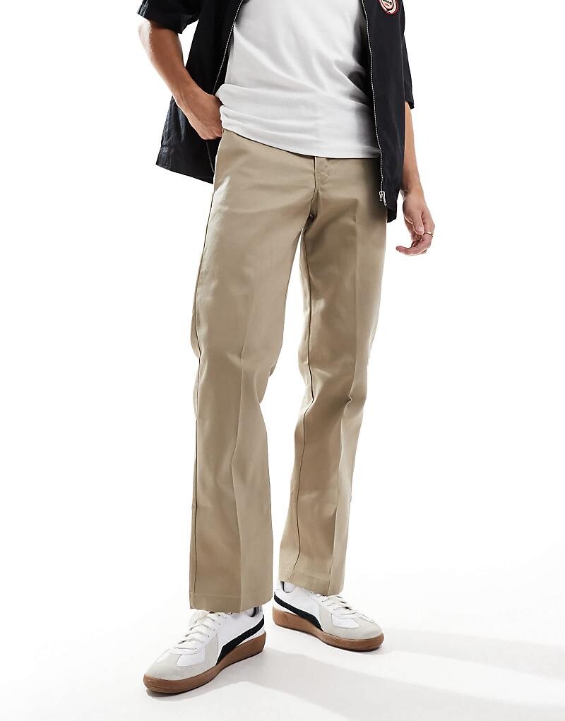 

Синие узкие прямые рабочие брюки Dickies 873