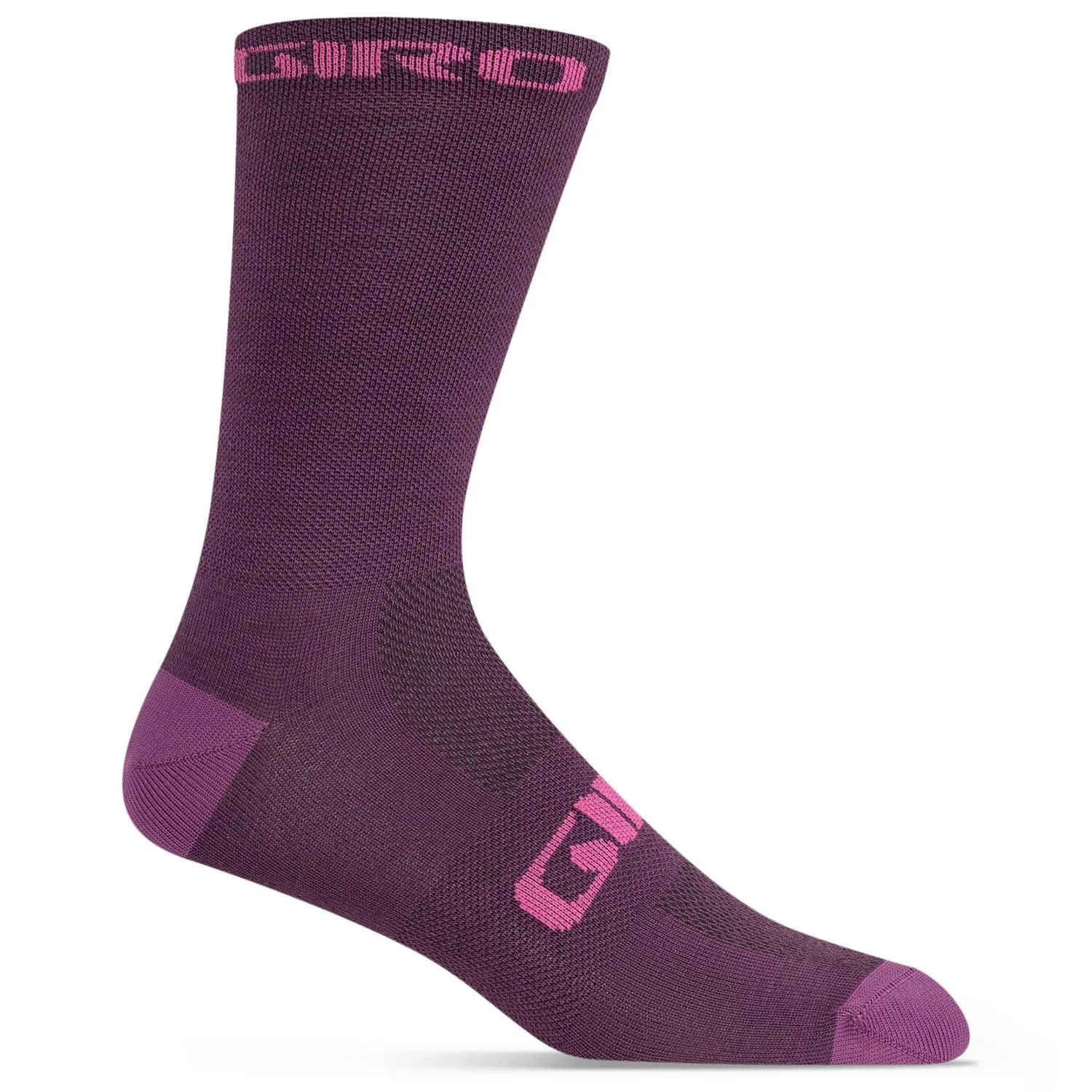 

Сезонные велосипедные носки из мериносовой шерсти Giro, Dark Cherry/Raspberry