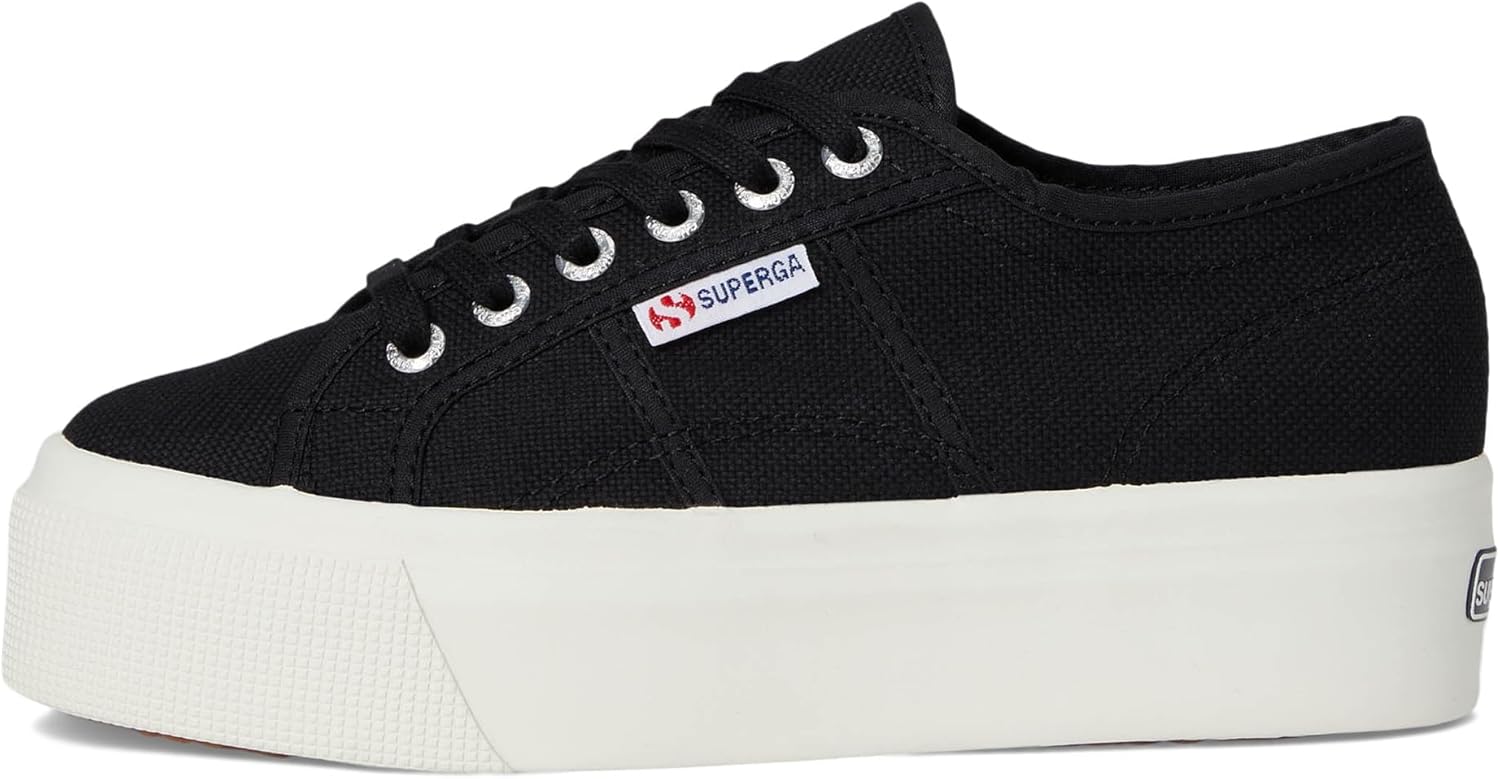 Кроссовки Superga Unisex-Adult 2790 Platform, черный — фото 4