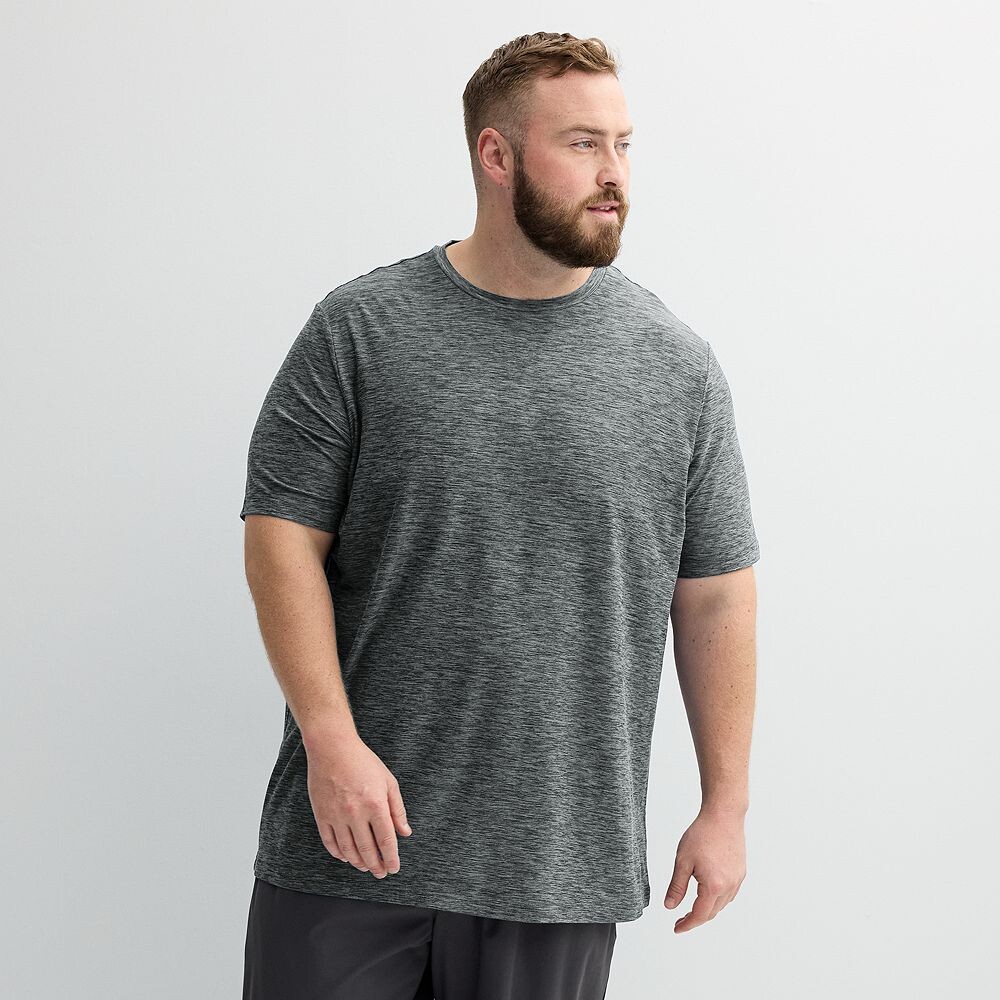 

Роскошная мягкая футболка Big & Tall FLX, цвет Black Heather