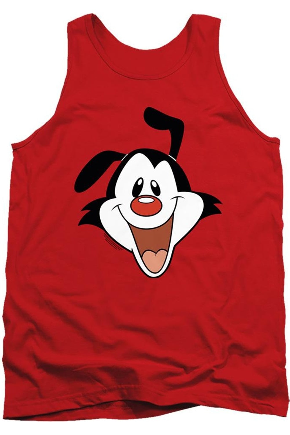 

Animaniacs Yakko Head взрослая майка Gildan, красный