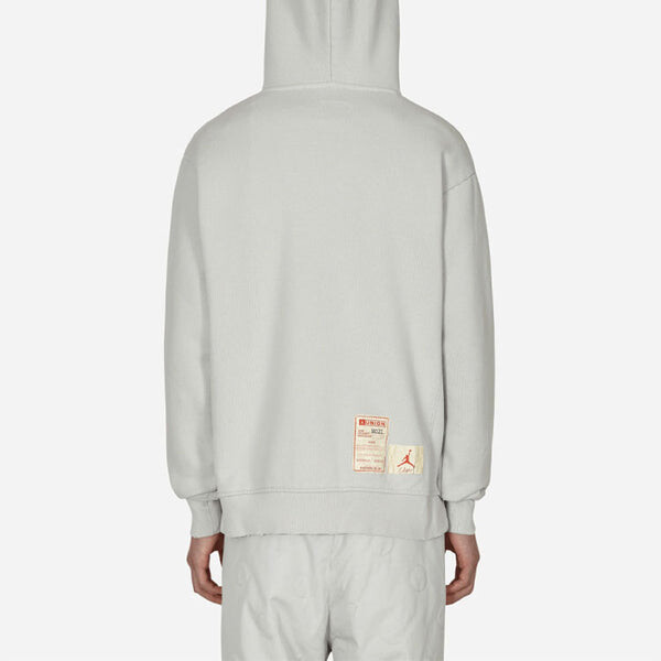 Толстовка Air Jordan x union Crossover SS22 Casual Pullover Solid Color Logo hooded Couple Style Long Sleeves Asia Edition Gray, серый — фото 3