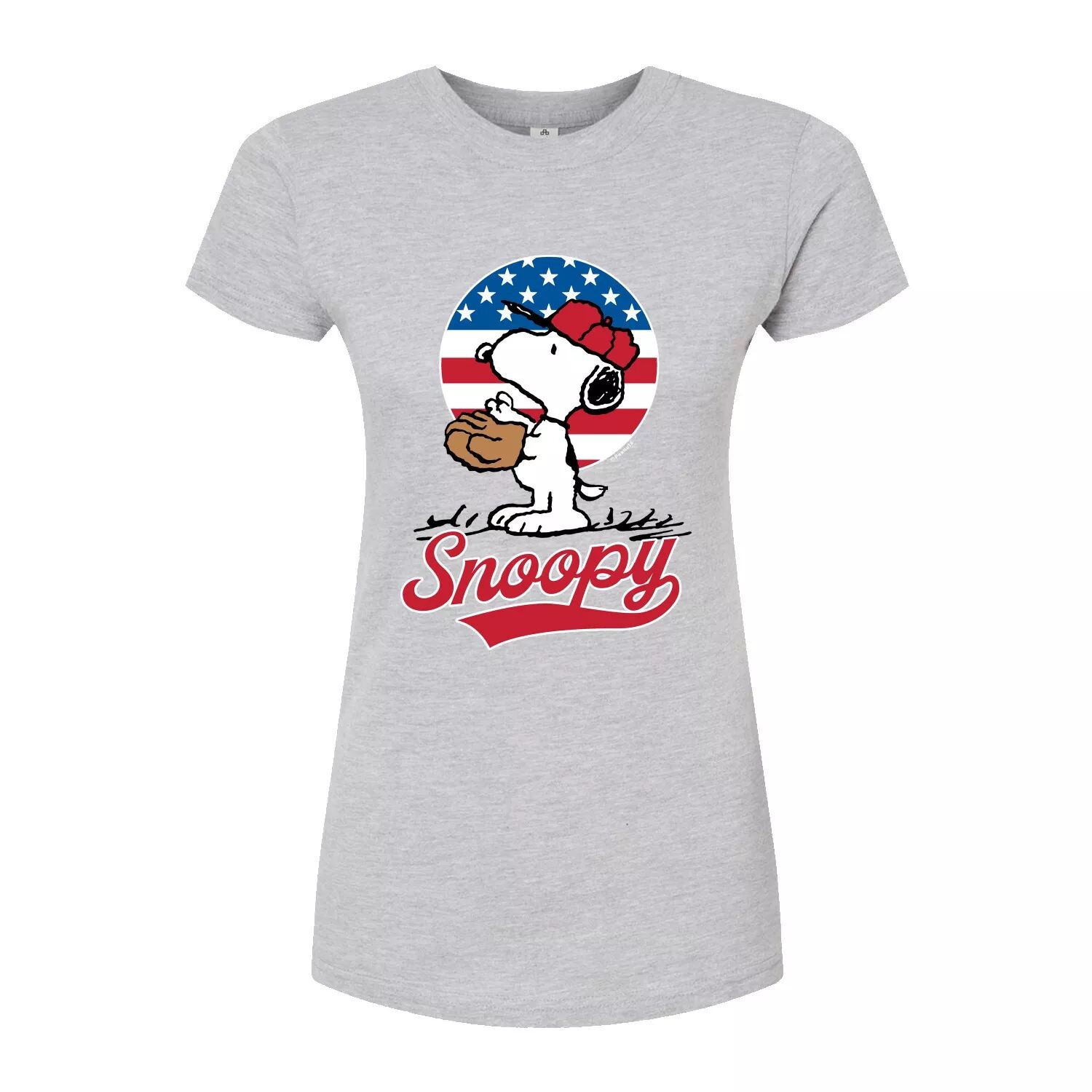 

Детская футболка с рисунком Peanuts Snoopy American Baseball Licensed Character
