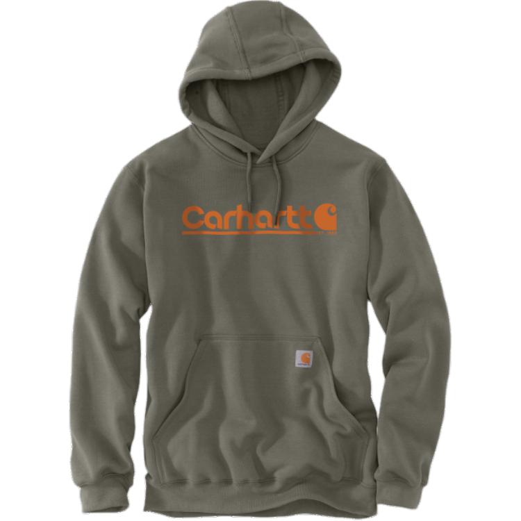 

Оливковая зеленая толстовка Carhartt