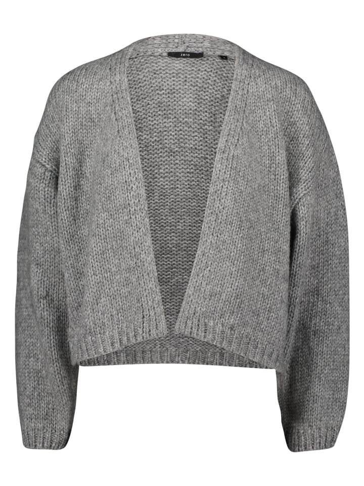 

Кардиган Zero Strickjacke offener kurzer Style, цвет GreySilver