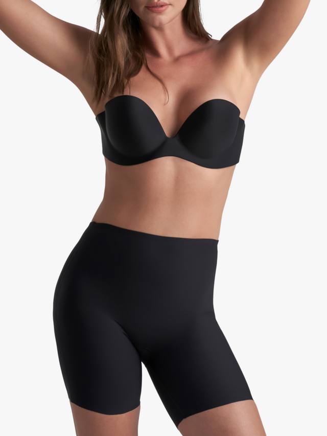 

Низкие шорты-панталоны с завышенной талией Bye Bra, Black