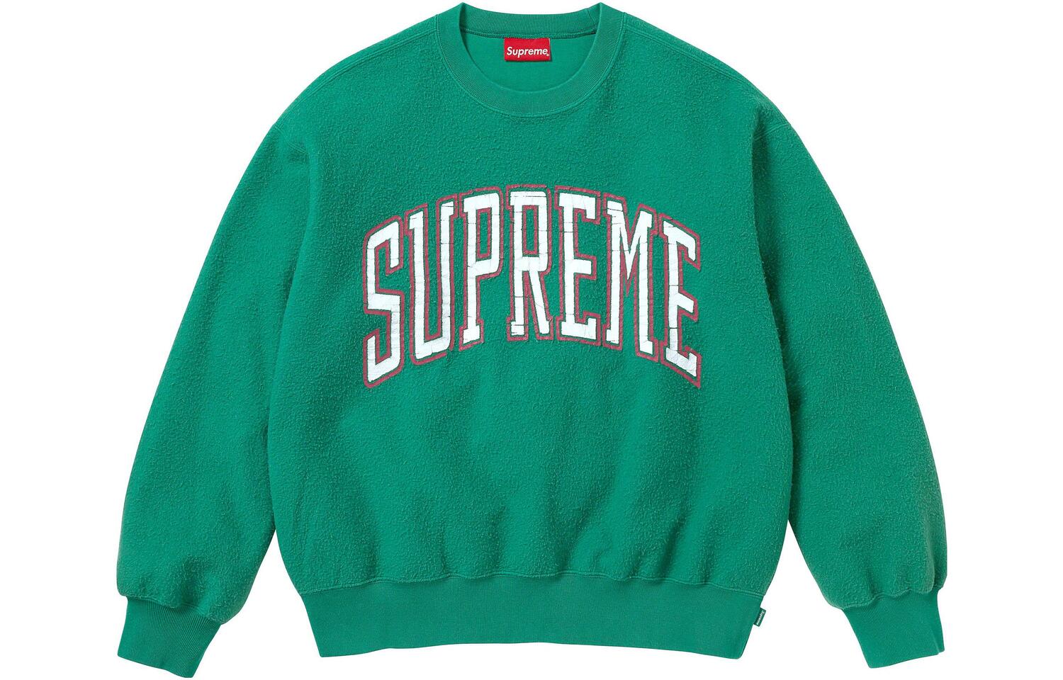 Толстовка Inside Out Crewneck Supreme, Серый Белый/Пепельно-серый — фото 2